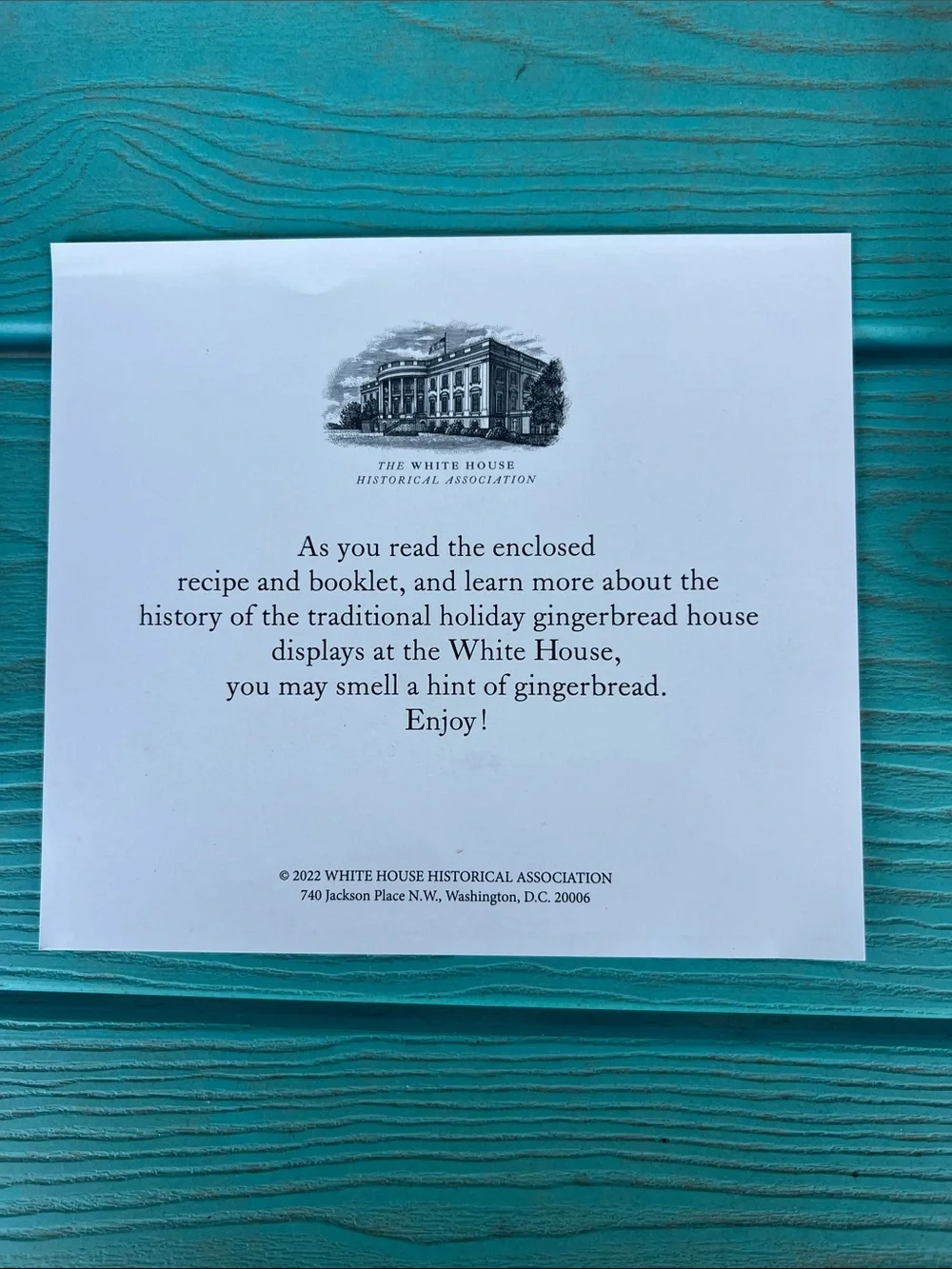 2022 White House Christmas Ornament